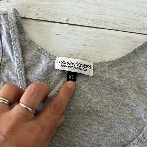 XL Men's Cropped tank top Harder Faster Deeper - Picture 2 of 7